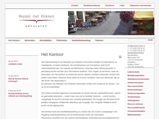 BEYDALS MET KLOKKERS ADVOCATEN