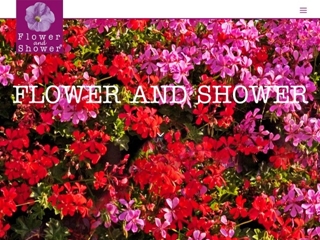 FLOWER AND SHOWER