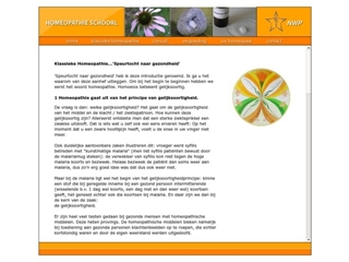 GRASSELIER PRAKTIJK VR KLASSIEKE HOMEOPATHIE