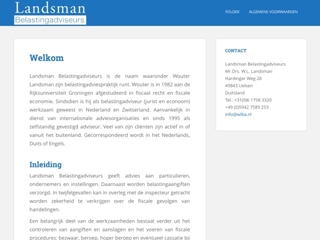 LANDSMAN MR DRS W L