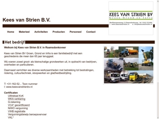 KEES VAN STRIEN BV GROEN GROND EN INFRA