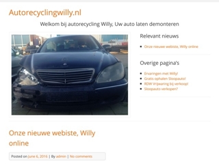 AUTORECYCLING WILLY BV