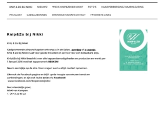 KNIP & ZO BIJ NIKKI