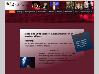 ACT!ING CREATIEVE TRAININGEN EN CONSULTANCY