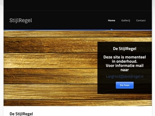 DE STIJLREGEL