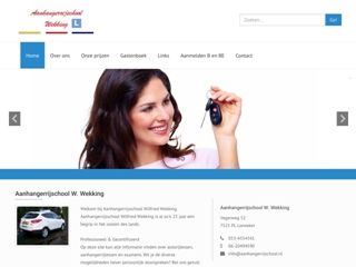 AANHANGER EN AUTORIJSCHOOL WEKKING