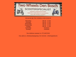 TWO WHEELS BRABANT