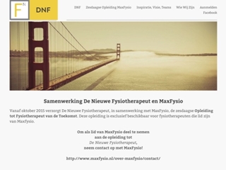 DE NIEUWE FYSIOTHERAPEUT