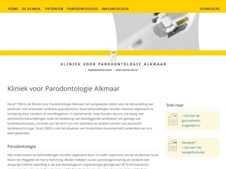 PARODONTOLOGIE KLINIEK VOOR