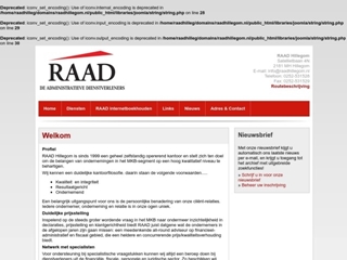 RAAD HILLEGOM ADMINISTRATIE KANTOOR