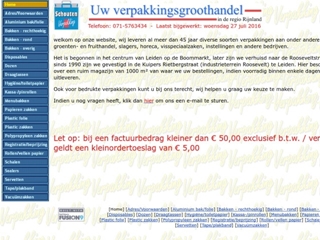 SCHOUTEN VERPAKKING