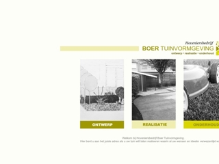 HOVENIERSBEDRIJF BOER TUINVORMGEVING