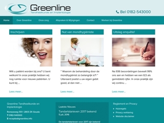 GREENLINE TANDHEELKUNDE EN IMPLANTOLOGIE