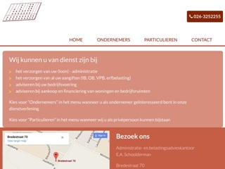 SCHOOLDERMAN BELASTINGADVIESKANTOOR E A