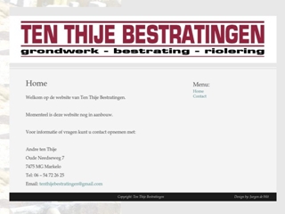 TEN THIJE BESTRATINGEN