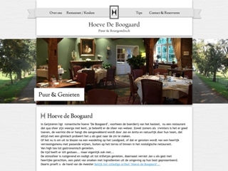 BOOGAARD EETHOEVE DE