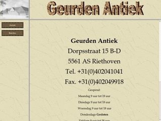 GEURDEN ANTIEK R J L
