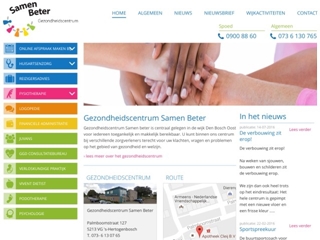 HUISARTSEN GEZONDHEIDSCENTRUM SAMEN BETER