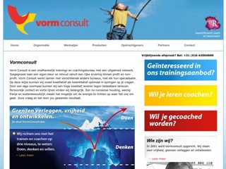 TRAINING COACHING VORMCONSULT