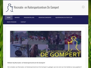 GOMPERT RECREATIE RUITERSPORTCENTRUM DE