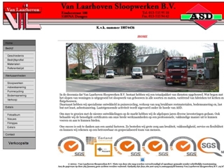 LAARHOVEN SLOOPWERKEN BV VAN