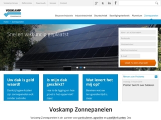 VOSKAMP ZONNEPANELEN BV