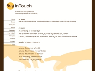 IN TOUCH SPORTMASSAGE