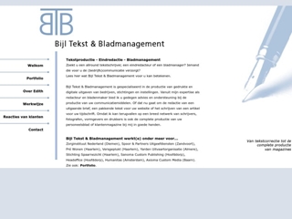 BIJL TEKST & BLADMANAGEMENT