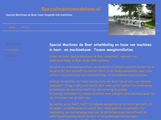 SPECIAL MACHINES DE BOER BV