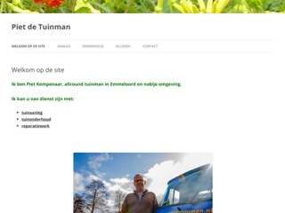 TUINMAN PIET DE