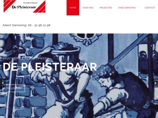 SIEMELING PLEISTERAAR DE A