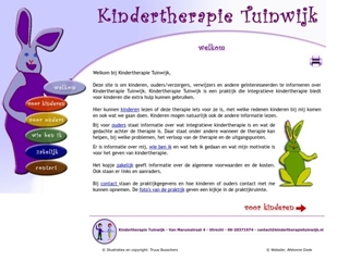 KINDERTHERAPIE TUINWIJK