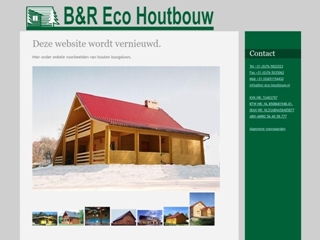 B. & R. ECO HOUTBOUW BV