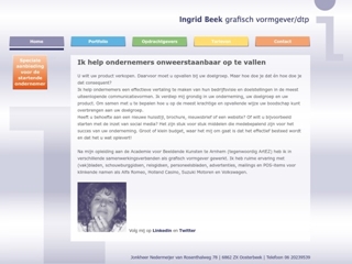 INGRID BEEK GRAFISCH VORMGEVER