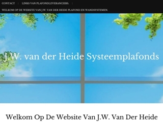 HEIDE J W VD