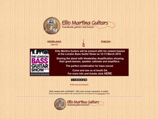ELLIO MARTINA GUITARS