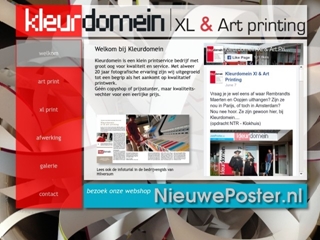 KLEURDOMEIN XL & ART PRINTING