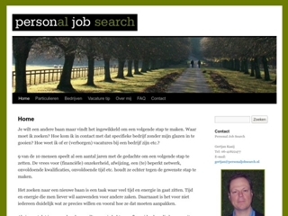 PERSONAL JOB SEARCH