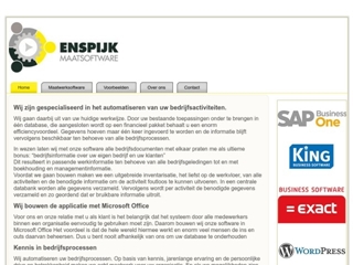 ENSPIJK MAATSOFTWARE