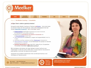 MEELKER COACHING EN TRAINING