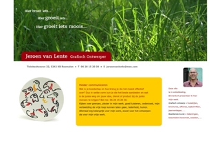 JEROEN VAN LENTE GRAFISCH ONTWERPER