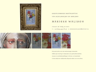 WALISON RESTAURATIE VAN SCHILDERIJEN EN BEELDEN