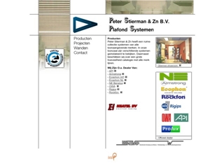 STIERMAN & ZN BV PLAFONDSYSTEMEN P