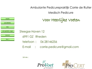 RUITER PEDICUREPRAKTIJK CORRIE DE