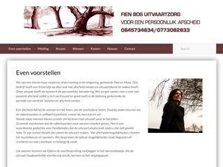 BOS UITVAARTZORG FIEN