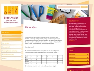 ERGO ACTIEF PRAKTIJK VOOR (KINDER-) ERGOTHERAPIE