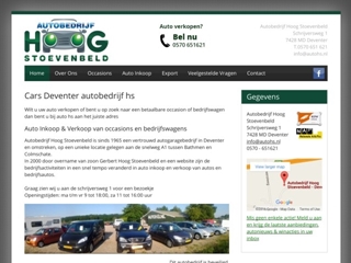 AUTOBEDRIJF HOOG STOEVENBELD
