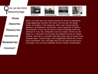 CORNE VAN DEN BRINK KEUKENMONTAGE