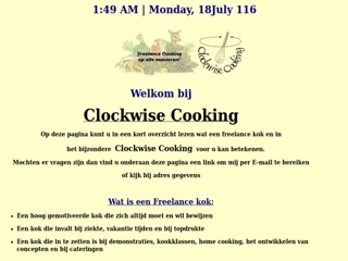 CLOCKWISE COOKING VOF