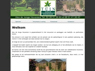 JONGE HOVENIERBEDRIJF ALEX DE